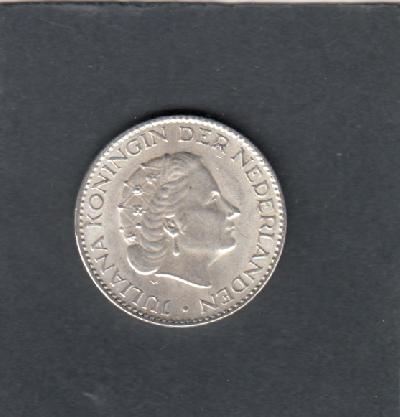 Beschrijving: 1 Gulden JULIANA 